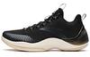 Men's Sneakers ANTA The Dagger 2 Basketball Shoes Men's Low-top Black Gray