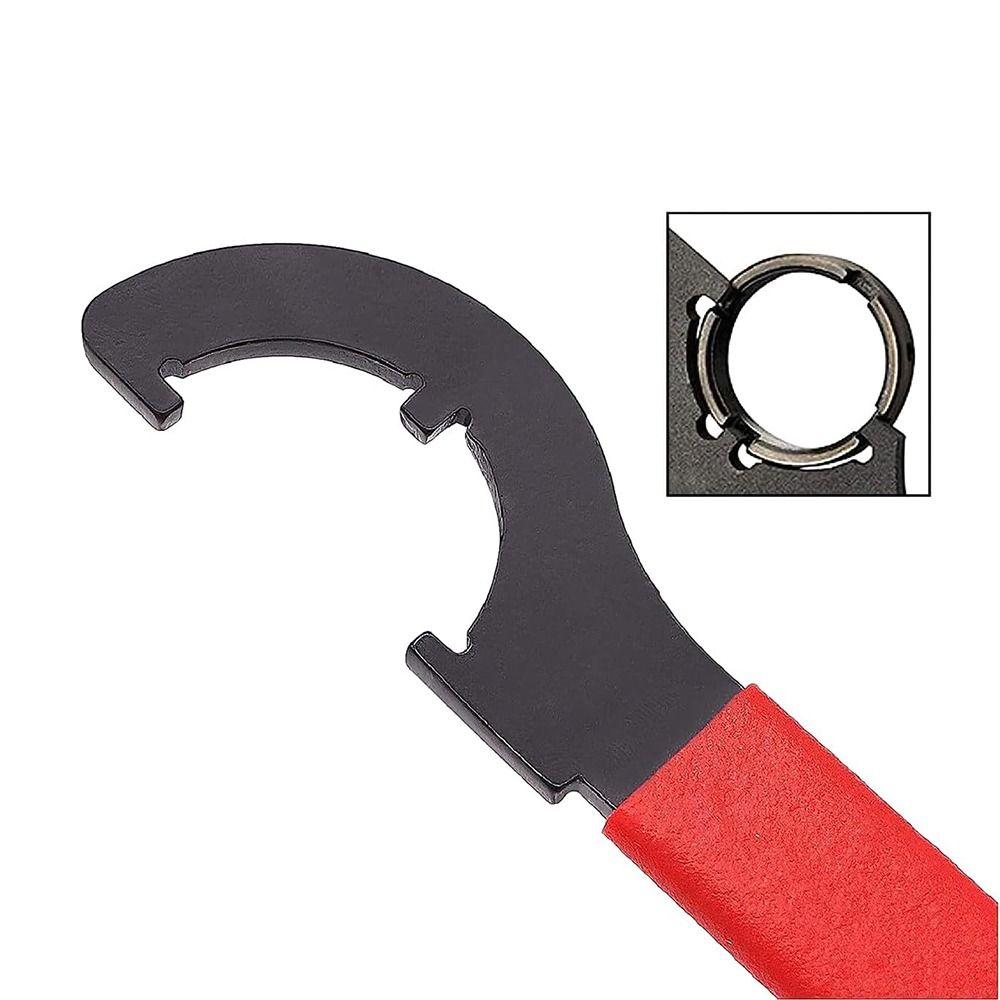 High Carbon Steel Combo Tool Ergonomic Removal Tool Portable Castle Nut Wrench  Automotive