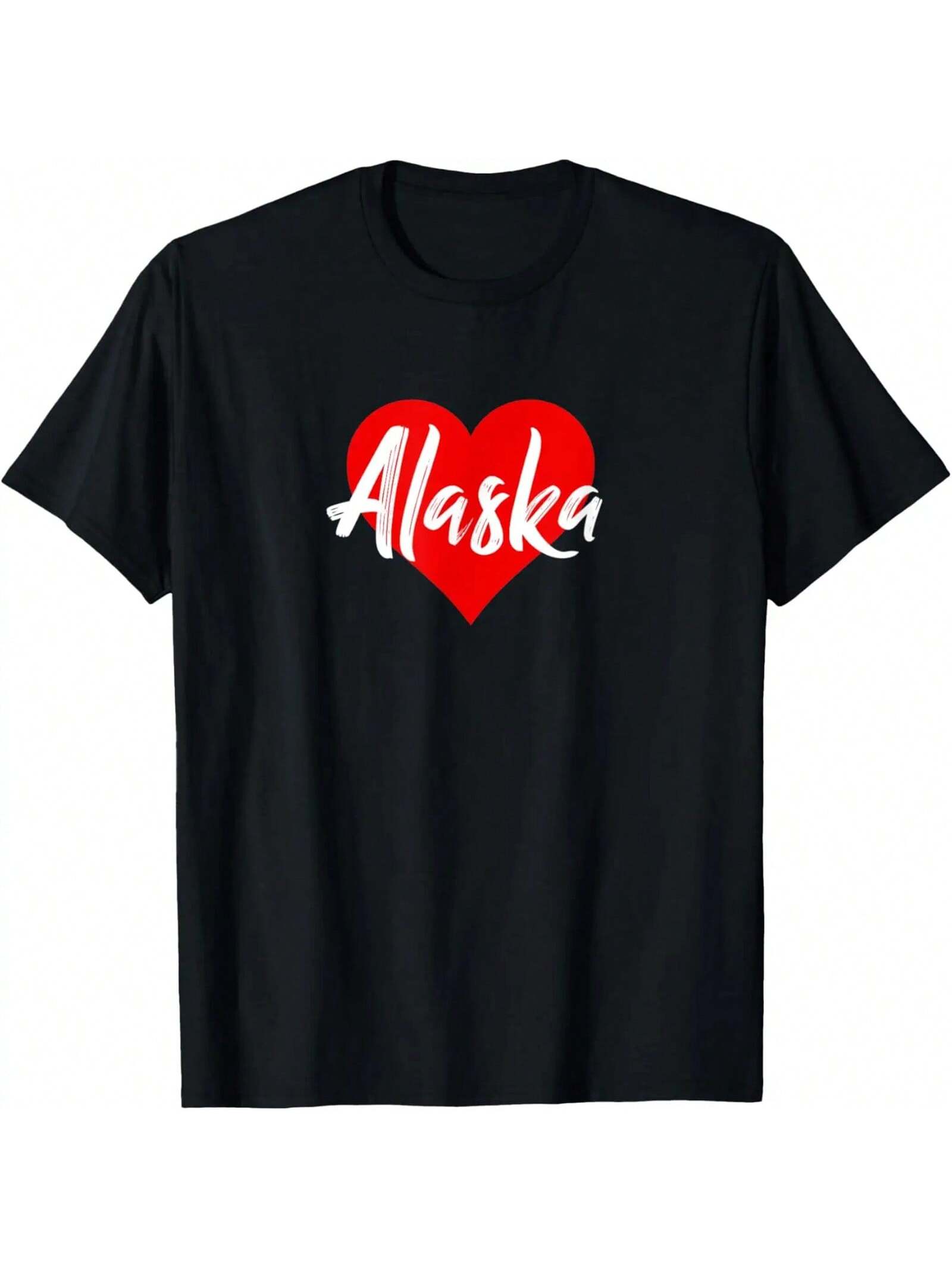 I Love Alaska T-Shirt For Women Alaskan Lover Gift Idea T-Shirt S разноцветный