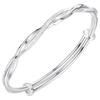 Zhou Baifu Mobius Silver-Plated Bracelet for Women
