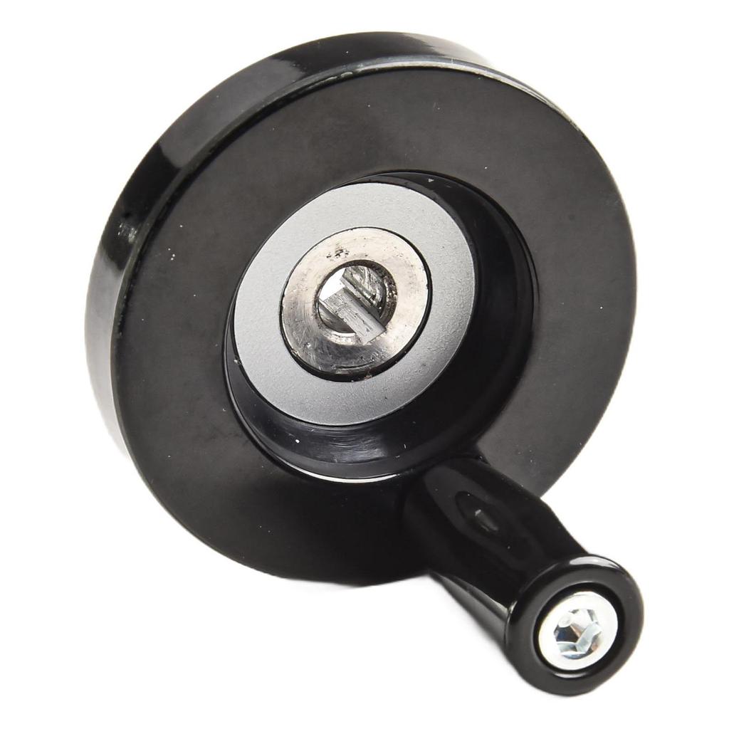 1pc Machinery Tools Hand Wheel With Rotating Handle 63mm Dia 8mm Threaded Hole Handwheel For Milling Machine Lathes Grinders
