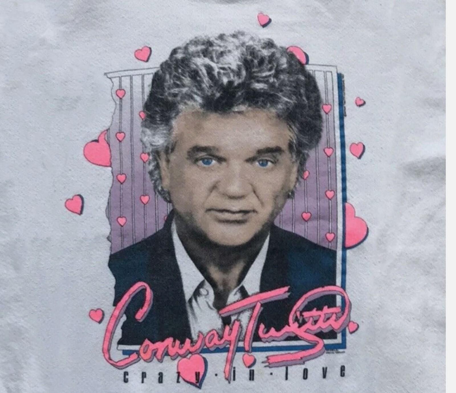 In Love Vintage Country Music Conway Twitty Shirt Unisex S-5XL M