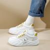 Weiße Schuhe Modische Herbst Neue Plattform Höhe Erhöhen Atmungsaktive Casual Schuhe für Studenten