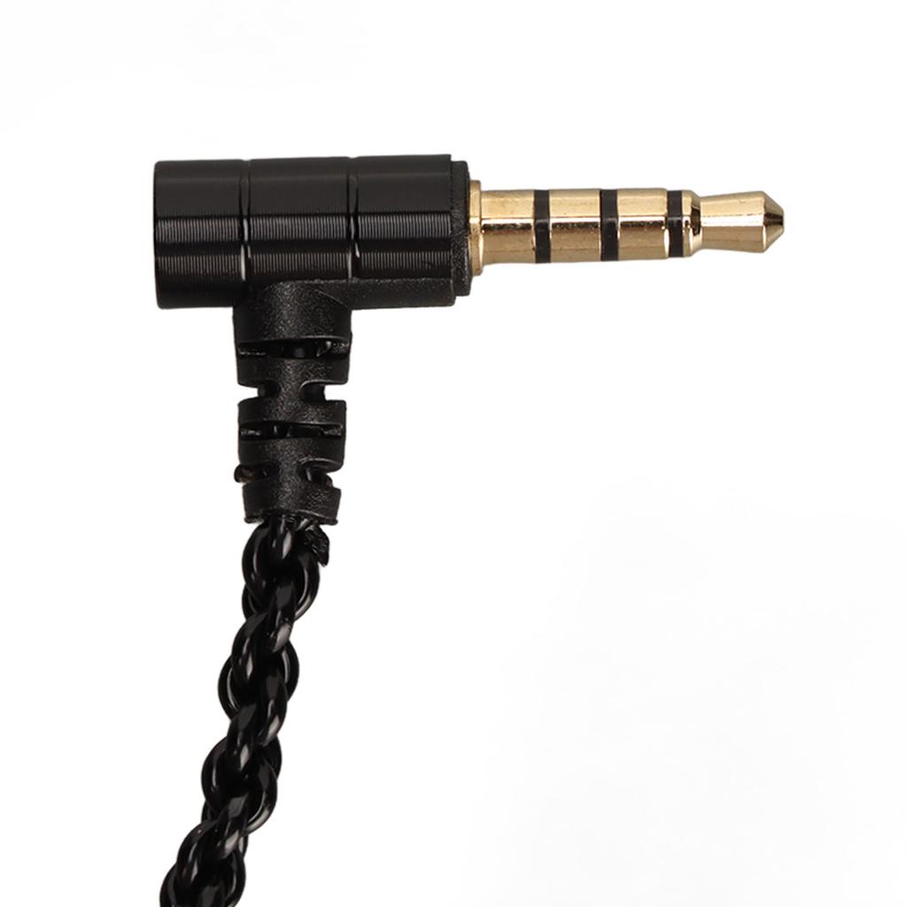 Wired Monitor Earbuds Crisp Treble Powerful Bass Pure Copper Unit Monitor Earphone with Detachable Cable