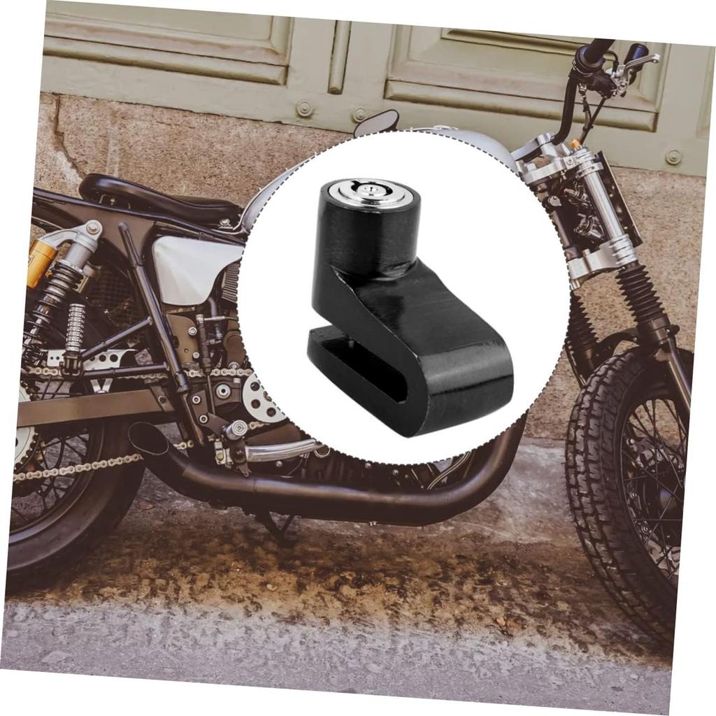 BESPORTBLE 1pc Disc Brake Lock Brake Lock Disc Brake Lock for Motorcycle Wheel - Alarm Aluminum Alloy Scooter