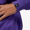 Jordan Solid Color Crew Neck Sweatshirt with Logo Print Women Tops Dark-Purple DV6470-514