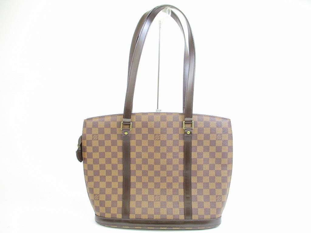 

Автентична коричнева шкіряна сумка LOUIS VUITTON зі шкіри Damier Babylone #5227, оновлена