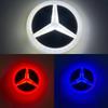 9.5cm for Mercedes Benz Car Rear Trunk Emblem ABS LED Badge Light Accessories S350 S300L S A B C E Class GLA GLK ML GL GLC GLE Pklg3