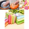 Cleaning Kitchen Rag Dishwashing Brush Pot Sponge Scouring Pad Gadget Removal