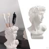 Bust Statue Flower Vase Figurines Sculpture Brushes Holder Resin Er Makeup Pen