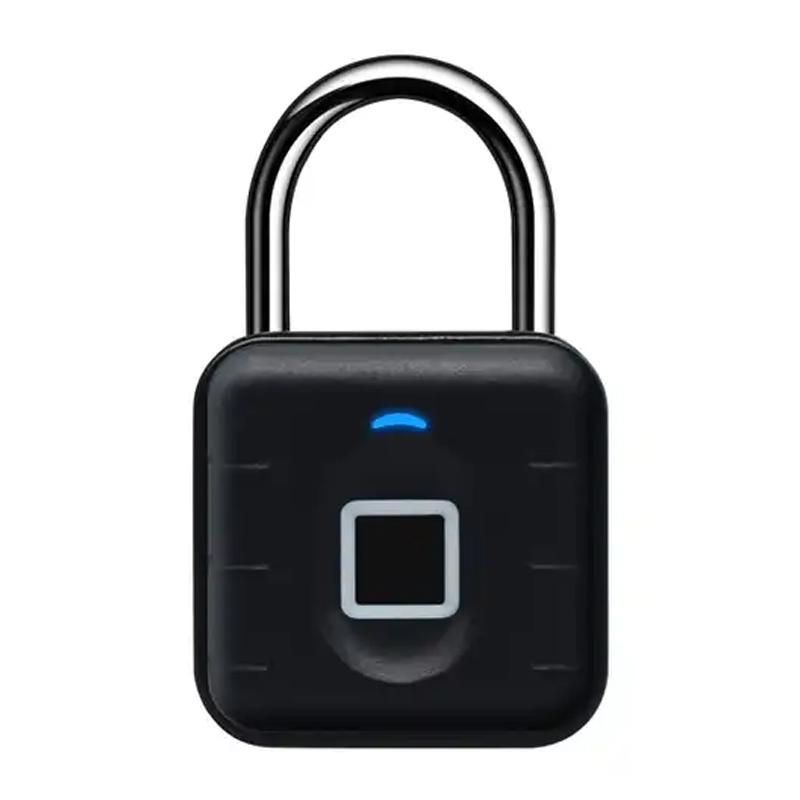 School Gym Cabinet Mini Waterproof IP67 Padlocks,Luggage Travel Lock Biometric Security Fingerprint Padlocks
