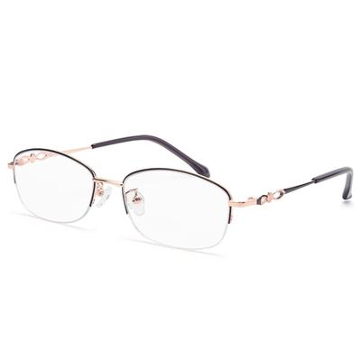 [CEETOL] Women's Reading Glasses, Progressive Multifocal, Bifocal, Stylish, Ultra-lightweight, Half-rim, Blue Light Cut, UV Cut, Made In Japan, Readin