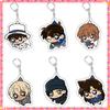 Anime Detective Conan Niedlicher Schlüsselanhänger Kawaii Cartoon Schlüsselanhänger Taschenzubehör & Trendiges Geschenk Baji Zubehör Sammlerstück für Fans