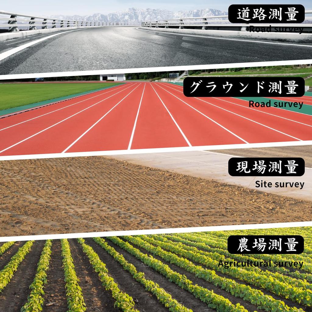 Road measure distance measuring counter display telescopic maximum extended length minimum retracted length measuring distances from 10cm to device,
