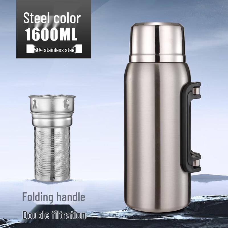 OLOEY 304 Stainless Steel Large Capacity Outdoor Thermos