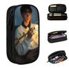 Fun Malachi Barton Actor Pencil Cases Pencil Box Pen Holder for Student Large Storage Bags School Supplies Gifts Stationery
