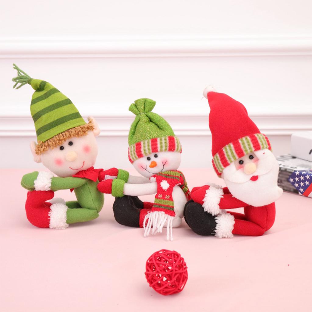 Mini Christmas Wine Bottle Cover Wine Bottle Holders Mini Santa Wine Bottle Cover Table Decor Gift Thanksgiving Day Holiday Festivals Dinner Decor