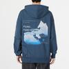 Puma CNY Chinese Style New Year Series Bz Zaozhi Hoodie With Embroidered Logo And Back Print Casual Hooded Sweatshirt Men Tops Blue 539593-16