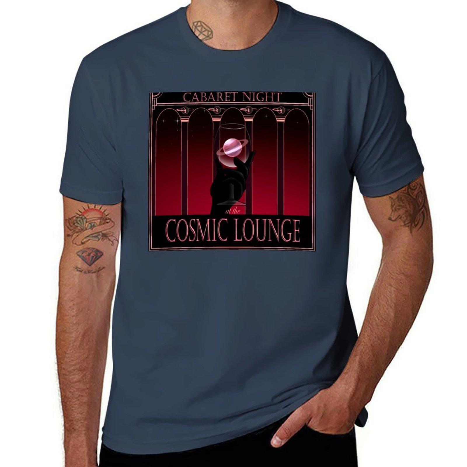 Cosmic Lounge Cabaret Tshirt Moisture Wicking Athletic Tshirt S