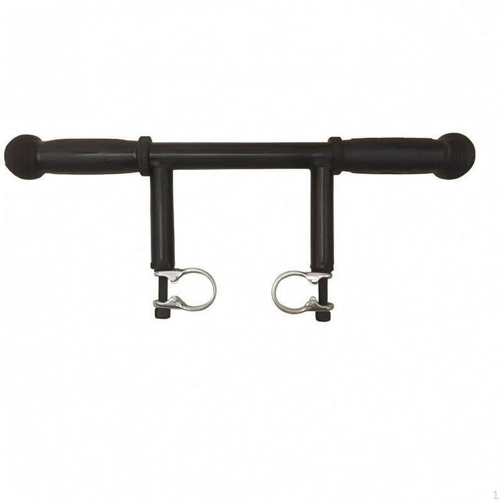 Wheelchair Push Handle Extender Matte Finish Extension Handlebar Brackets