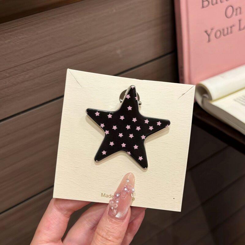 Stylish Sweet Star Hair Clips Decorative Hairpins for Women Girls Perfect for Bangs Holding Wedding Bridesmaid Accessory