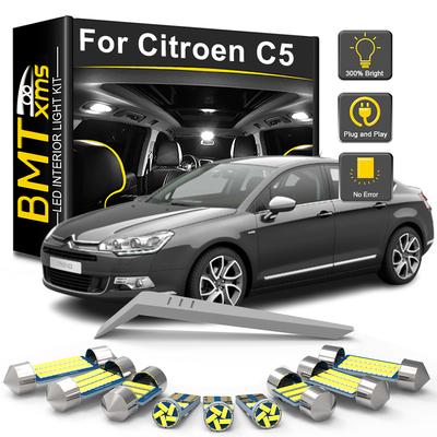BMTxms LED Interior Light Bulb Kit For Citroen C5 I C5 II 2000-2012 2013 2014 2015 2016 2017 Canbus Vehicle Lamp Car Accessories
