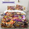 Cartoon Pattern Bedding Quilt Set Quilt Cover Pillowcase Home Decoration Birthday Gift (1 * Duvet Cover + 2 * Pillowcase, Without Core)