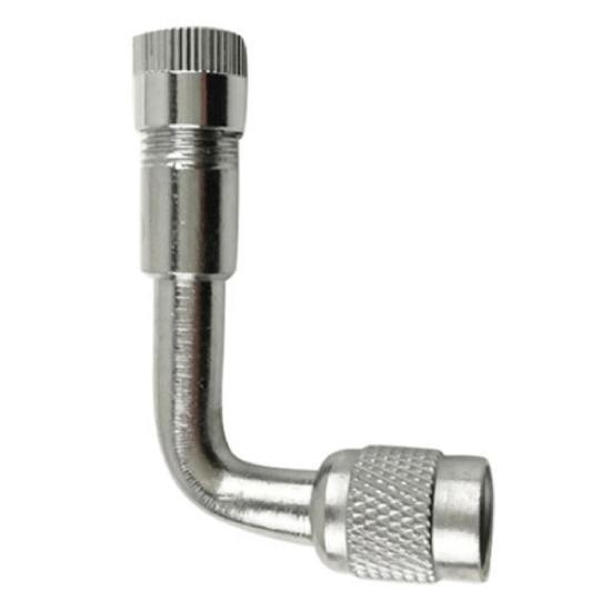 

45/90/135-градусный велосипедный мотоциклетный надувной латунный удлинитель клапана 90 серебряный