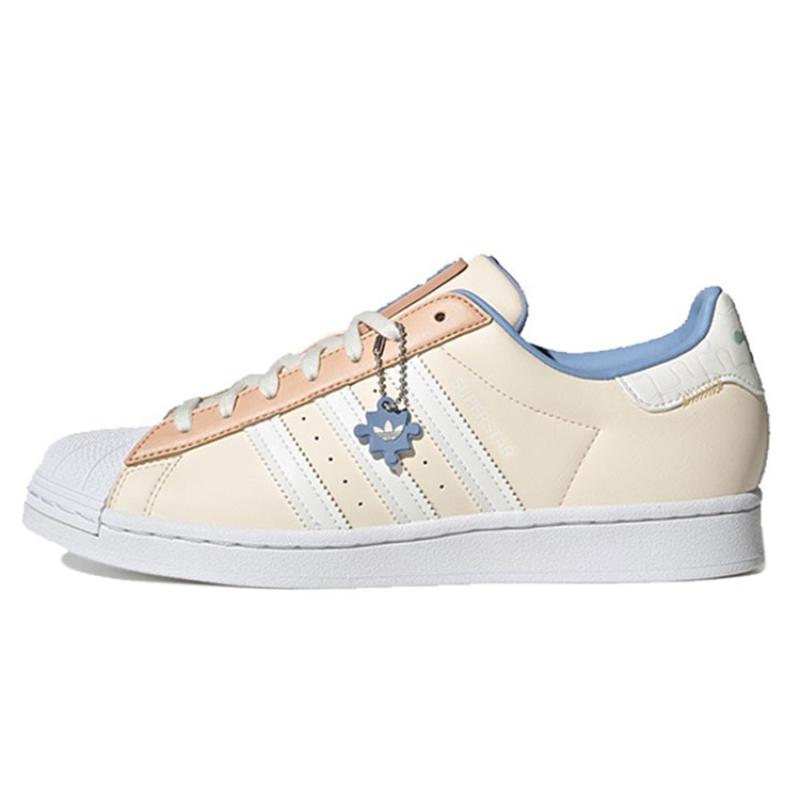 

Adidas Superstar Ecru Tint Ambient Sky Sneakers GZ3414 36