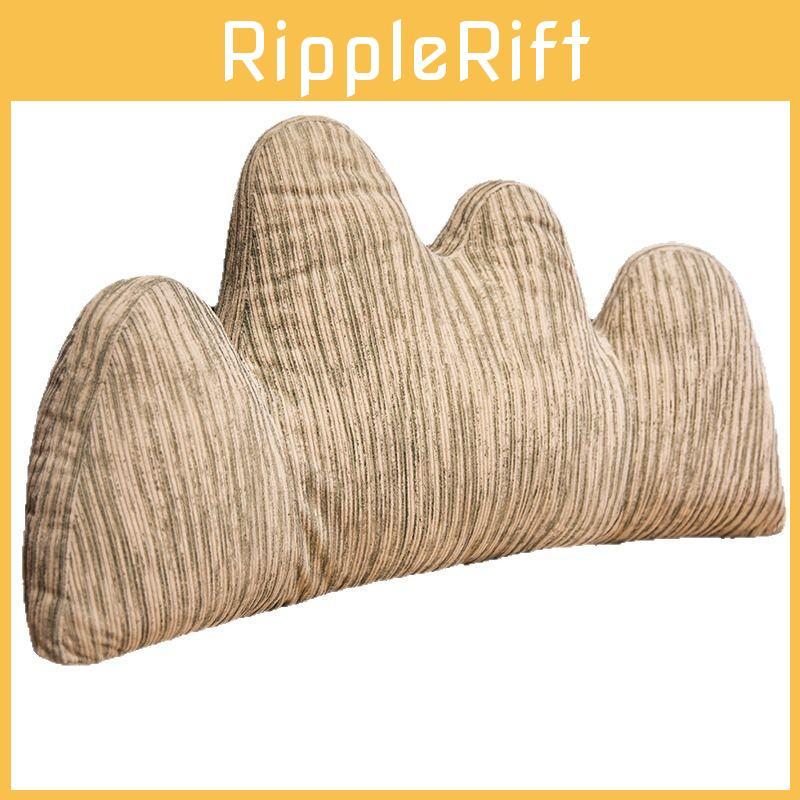 Comfortable Back Support Cushion With Printed Fabric For Office Chairs And Living Room Sofas