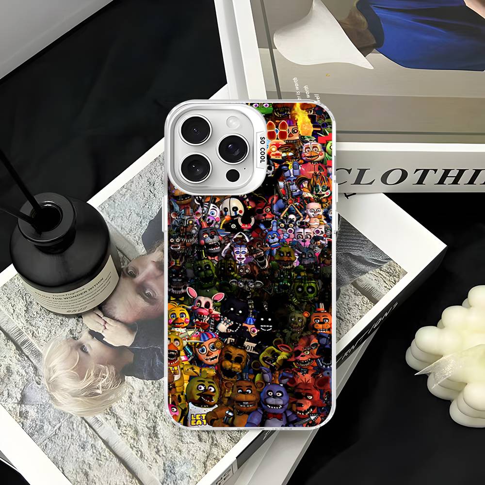 Game F-Five N-Nights At F-FreddyS For IPhone 17 16 15 14 13 12 11 Pro Max Plus Matte Color Back Phone Cover