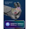 Stretchable Game Controller Wireless Charging Hall Effect Joystick Bluetooth-compatible Phone Gamepad with Cooling Fan