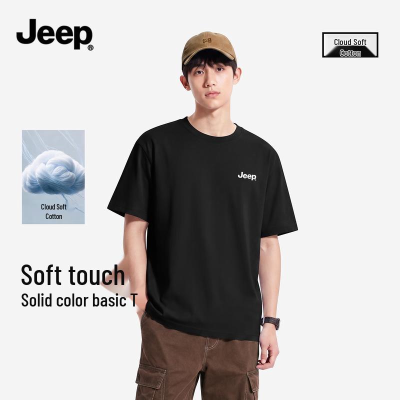 JEEP Men s Premium Cotton Short-Sleeve T-Shirt XL