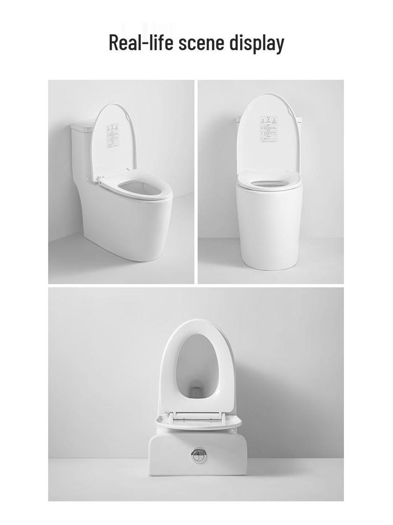 Universal Heated Toilet Seat Cover with Night Light & Intelligent Temperature Control