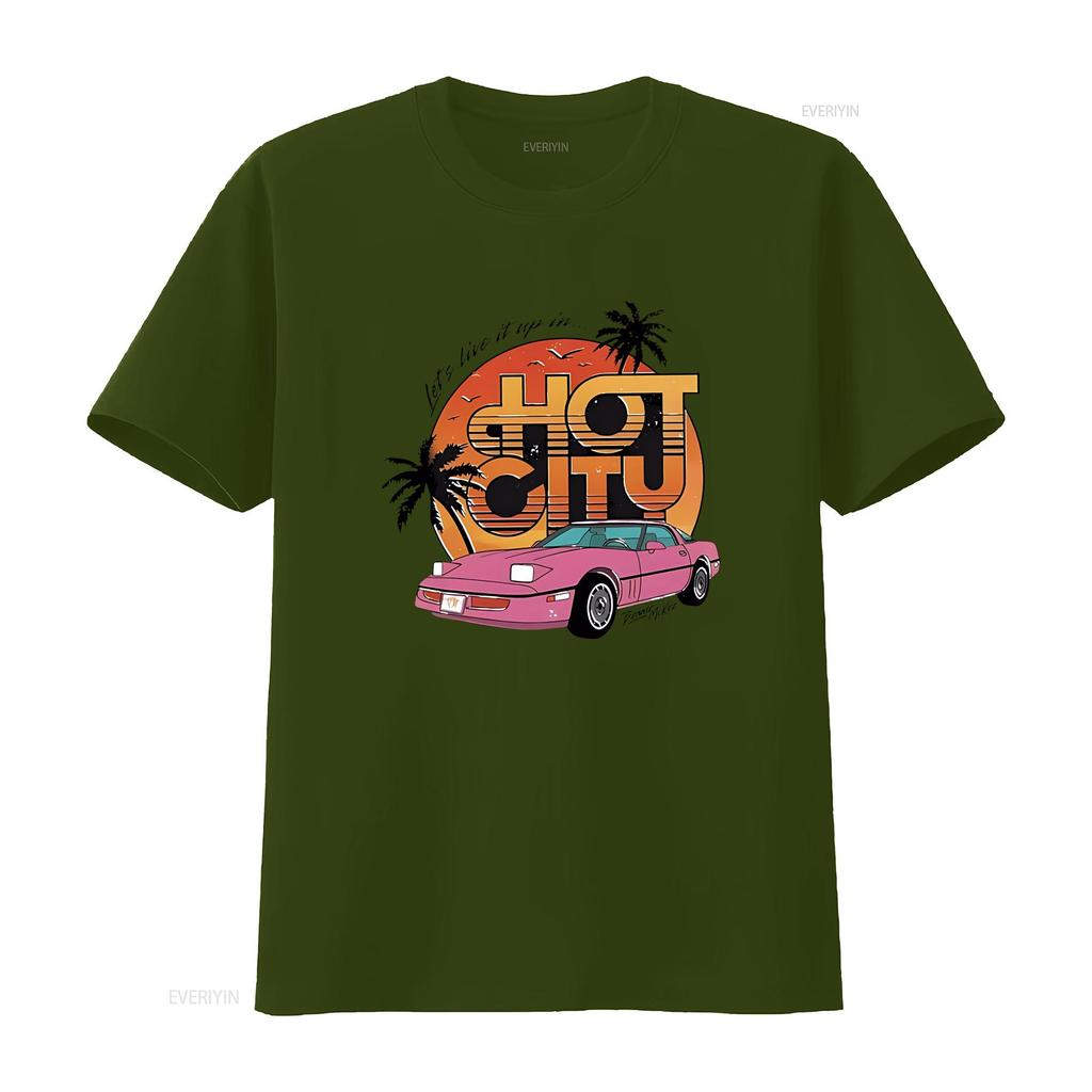 SALE Bonnie Mckee LetS Live It Up In Hot City T Shirt Vintage Washed Versatile Unisex Breathable Casual Stretched Fashion