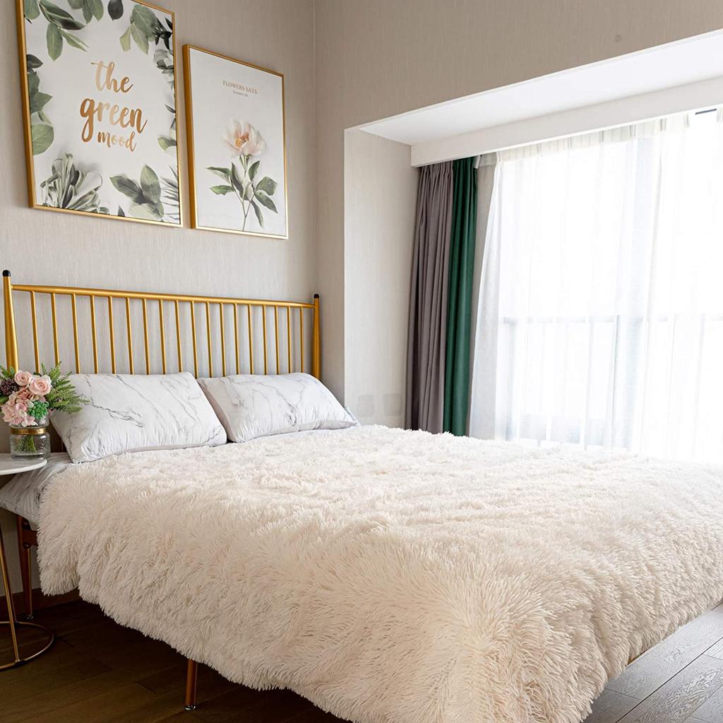 Double Layer Plush Warm Winter Throw Blanket Home Bedspread On the Bed Plaid Chair Towel Sofa Cover Lamb Bed Blankets and Throws