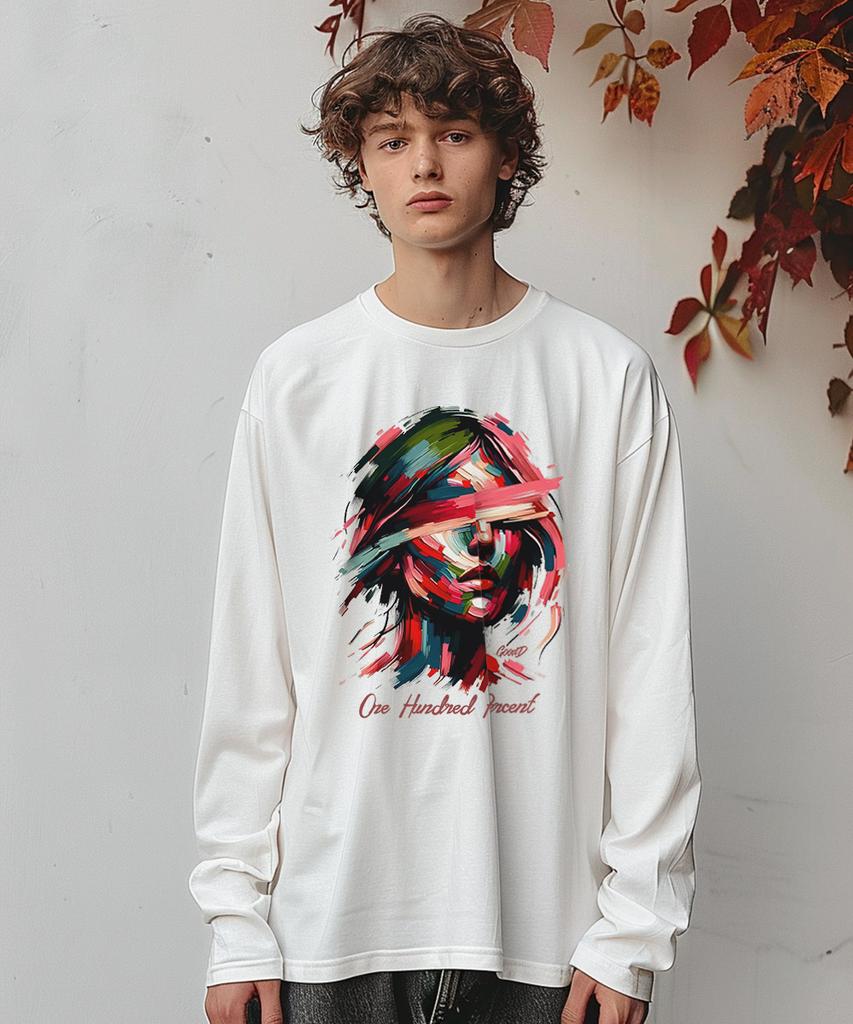OHP Ohpxgoodd4 Blackout Basic Long Sleeve T-Shirt