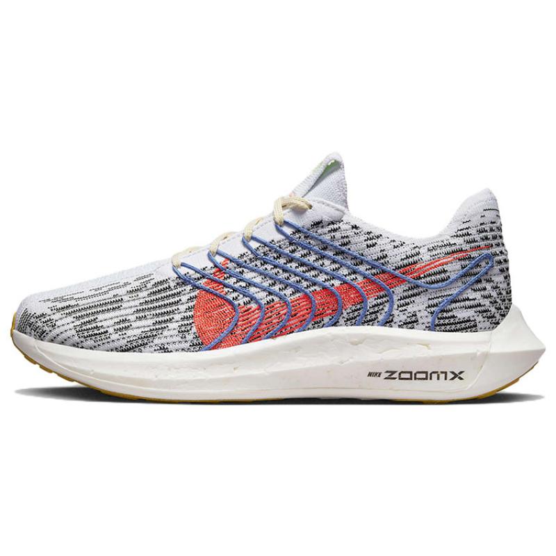 Nike Pegasus Turbo Next Nature 'Pure Platinum Bright Crimson' Sneakers DM3413-002