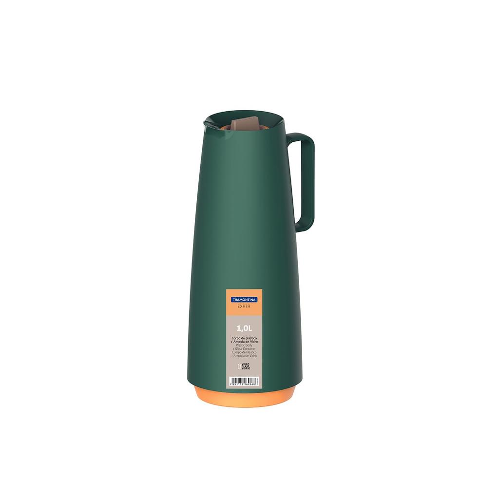 [TRAMONTINA] Thermoskanne 1L Grün 61636/107 – Flasche