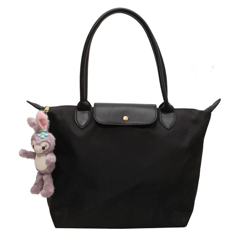 Premium texture large capacity dumpling bag nylon canvas bag summer new student bag class commuter bag