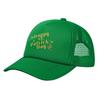 Happy ST PATRICKS DAY Mesh Foam Trucker Hat Fashion  Unisex Breathable Meshback Sun Caps Adjustbale For Casual Headwear