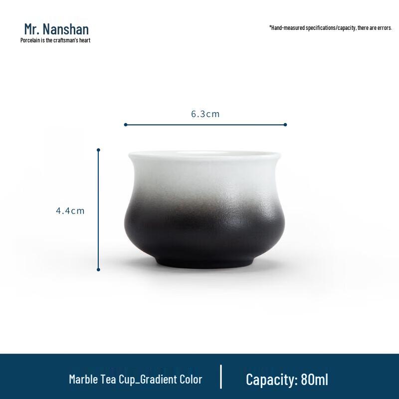 Nanshan Gradient Ceramic Gongfu Teacup