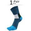 Anti-Bacterial Organic Cotton Dress Socks With Toes Toe Socks Sweat Socks Five Finger Socks