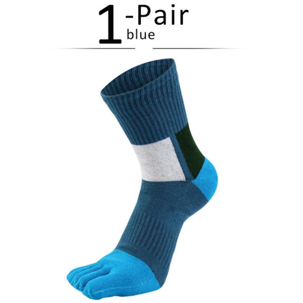 Anti-Bacterial Organic Cotton Dress Socks With Toes Toe Socks Sweat Socks Five Finger Socks
