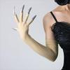 Lange Nägel Handschuhe Elastische Pfoten Armhandschuhe Für Punk Outfit Kostümpartys Abendveranstaltung Anzieh Zubehör Armschmuck