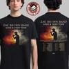 Zac Brown Band Love And Fear Tour 2026 North America Schedule Dates Two Sided T-Shirt