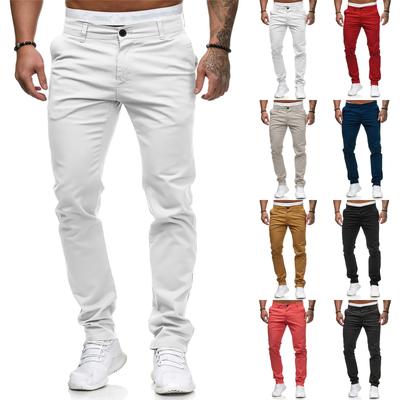 Móda Pánska Športová Farba Bandáž Ležérne Voľné tepláky Nohavice so sťahovacou šnúrkou