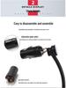 AVSSZ FX3 Gold-Plated XLR L-Shaped Microphone Cable, Short Male to Female Audio Connector