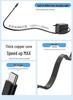 Gallium Nitride Multi-functional Charger with Retractable Cable for Huawei & Apple Devices