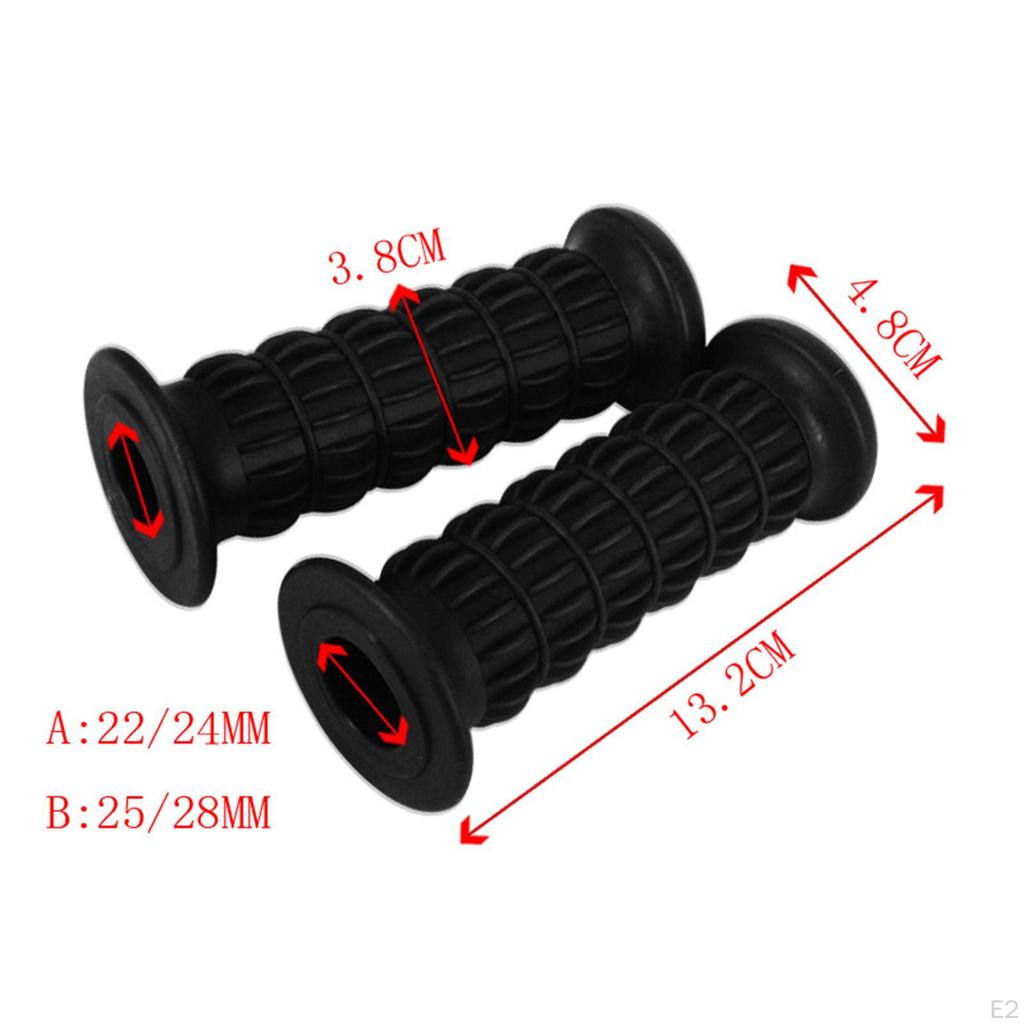 Ergonomic Motorcycle Handlebar Grips for Enhanced Comfort and Control